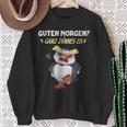 Guten Morgen Ganz Dünnes Eis Penguin Sweatshirt Geschenke für alte Frauen