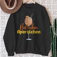 Hallöchen Aperölchen Spritz Party Fancy Dress Sweatshirt Geschenke für alte Frauen