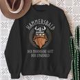 Hammersbaldiking God Of Impatience Sweatshirt Geschenke für alte Frauen