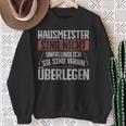 Hausmeister Sinderbal Überlegen Hausmeister Sweatshirt Geschenke für alte Frauen