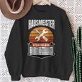 Hausmeister Stundenlohn Hauswart Preisliste Haustechniker Sweatshirt Geschenke für alte Frauen