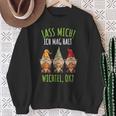 Herbst Lass Mich Ich Mag Wichtel Sweatshirt Geschenke für alte Frauen