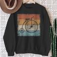 High Wheel Retrointage Bike Cyclist Sweatshirt Geschenke für alte Frauen