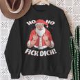 Ho Ho Fick Dich Christmas I Anti Christmas Sweatshirt Geschenke für alte Frauen