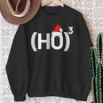 Ho3 Maths Physics Nerd Informatik Ho Hoch 3 Christmas Sweatshirt Geschenke für alte Frauen