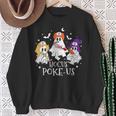 Hocus Poke Us Phlebotomist Medical Lab-Tech Spooky Halloween Sweatshirt Gifts for Old Women