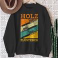 Holzflüsterer Retro Lumberjack intage Slogan Sweatshirt Geschenke für alte Frauen