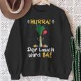 Hurra Der Lauch Wird 14 Boy 14Th Birthday Sweatshirt Geschenke für alte Frauen