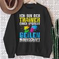 Ich Bin Der Trainer Handball Sport Spieler Hanballer Sweatshirt Geschenke für alte Frauen