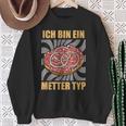 Ich Bin Ein Metter Type Hackepeter I'm A Metter Typ S Sweatshirt Geschenke für alte Frauen