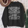 Ich Bin Eine Stolze Chefinonerdammt Tollen Mitarbeitern Sweatshirt Geschenke für alte Frauen