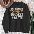 Ich Bin Seine Besopen Bessere Half Sweatshirt Geschenke für alte Frauen