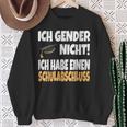 Ich Gender Nicht Ich Habe Einen Schulabschluss German Sweatshirt Geschenke für alte Frauen