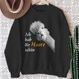 Ich Hab Die Haare Schön Talking Cute Alpaca Sweatshirt Geschenke für alte Frauen