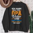 Ich Habe Drei Titel Opaater Schwiegerfater Sweatshirt Geschenke für alte Frauen