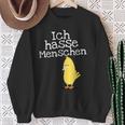 Ich Hasse Menschen Für Muffel Sweatshirt Geschenke für alte Frauen