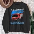 Ich Komme Aus Dem Blaulichtmilieu Sweatshirt Geschenke für alte Frauen