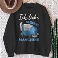 Ich Liebe Meine Putzmaschine Putzmann Ich Liebe Meine Putz Sweatshirt Geschenke für alte Frauen