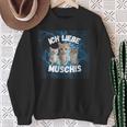 Ich Liebe Muschis Sweatshirt Geschenke für alte Frauen