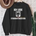 Ich Liebe Steuerhinterziehung Sweatshirt Geschenke für alte Frauen