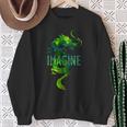 Imagine Fantasy Dragon Tattoo Style Sweatshirt Geschenke für alte Frauen