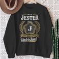 It's A Jester Thing You Wouldn't Understand Personalized Last Name Jester Family Crest Coat Of Arm Sweatshirt Gifts for Old Women