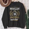 It's A Nowlan Thing You Wouldn't Understand Personalized Last Name Nowlan Family Crest Coat Of Arm Sweatshirt Gifts for Old Women