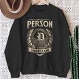 It's A Person Thing You Wouldn't Understand Name Vintage Sweatshirt Gifts for Old Women