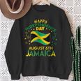Jamaica 62Nd Independence Day Jamaican Pride Jamaica Flag Sweatshirt Gifts for Old Women