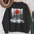 Jdm Skyline R32 Autotuning Japan Rising Sun Drift Sweatshirt Geschenke für alte Frauen