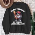 Kampffzwerg In Allen Lebenslagen Sweatshirt Geschenke für alte Frauen