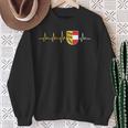 Karnten Flag Heartbeat Austria Coat Of Arms Karntner Flag Sweatshirt Geschenke für alte Frauen