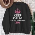 Keep Calm Annuncio Gravidanza Zia Presto Diventa Futuro Zio Felpa Regalos para ancianas