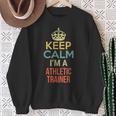 Keep Calm Sono Un Preparatore Atletico Felpa Regalos para ancianas