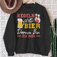 Kegel Und Bier Sweatshirt Geschenke für alte Frauen