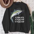 Komm Her Fischi Fischi Slogan Fishing Sweatshirt Geschenke für alte Frauen