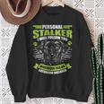 Labrador Fan Personal Stalker Labrador Sweatshirt Geschenke für alte Frauen