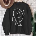 Lachendes Gesicht Sweatshirt Geschenke für alte Frauen