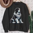 Landseer Dog Sweatshirt Geschenke für alte Frauen