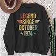 Legend Since October 1974 Felpa Regalos para ancianas
