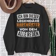 Legendary Caretakeron Dem Alle Reden Caretaker S Sweatshirt Geschenke für alte Frauen