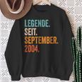 Legende Seit September 2004 20 Jahre Sweatshirt Geschenke für alte Frauen