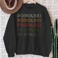 Love Heart Podolski Grungeintage Style Podolski Sweatshirt Geschenke für alte Frauen