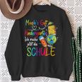 Mach's Gut Kindergarten Ich Rocke Jetzt Die Schule S Sweatshirt Geschenke für alte Frauen