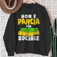 Maglia Divertente Non È Pancia Ma Distanziamento Sociale Felpa Regalos para ancianas