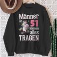 Männer Ab 51 Kann Alles Tragen 51St Birthday Sweatshirt Geschenke für alte Frauen