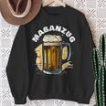 Maßanzug Maß Bier Bayrischer Spruch Maßkrug Bierkrug Sweatshirt Geschenke für alte Frauen