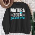 Matura 2024 Ich Habe Fertig Matura Bestanden Sweatshirt Geschenke für alte Frauen