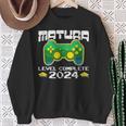 Matura 2024 Level Complete Maturanten Gamer Sweatshirt Geschenke für alte Frauen