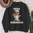 Meerkat Cooking Chef's Hat Man Herdmännchen Sweatshirt Geschenke für alte Frauen